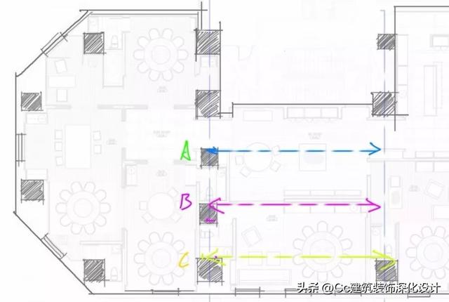 酒店的房间如何布局，酒店房间布局设计图（酒店空间还可以这样分析）