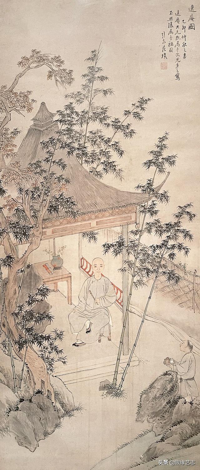 中国历史人物画像，中国历史人物画像大全（清代名家肖像画中的行乐图）