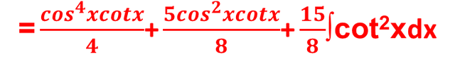 1/sinx的不定积分，y=sinx的1-6次方的不定积分（但很多人只知道它的递推形式）