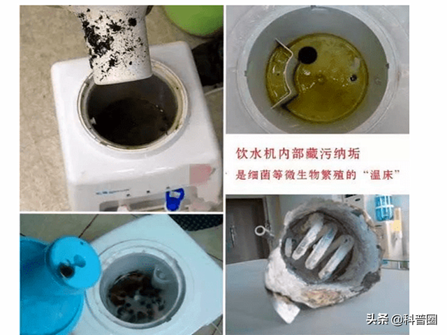 饮水机原理图1，饮水机工作原理图解（竟然比马桶水还脏）