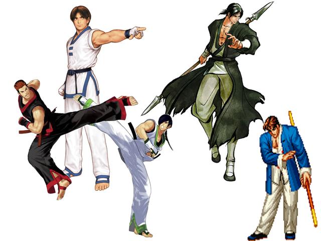 拳皇侍魂snk的所有人物，《拳皇》曾经叱咤风云的人物