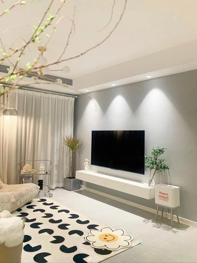 电视背景墙刷什么颜色的乳胶漆好看，电视背景墙用什么颜色的乳胶漆好看（30款乳胶漆背景墙）