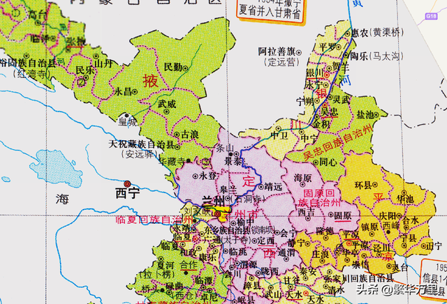 甘肃省有多少个县，甘肃省临洮县有多少人口（甘肃与宁夏的辖区调整）