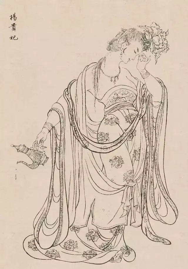 中国古代人物画，中国名画人物作品（中国古代人物白描画120幅欣赏）