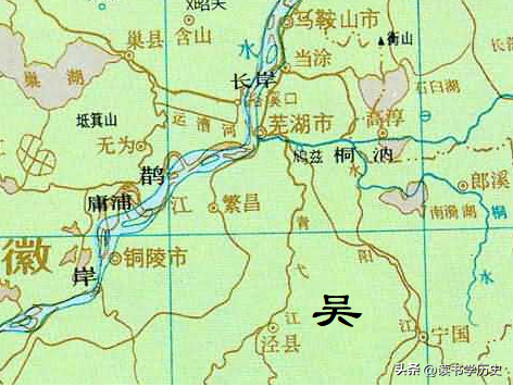 安徽芜湖在地图上的位置，了解安徽省芜湖市从古到今的历史变迁