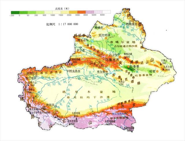 河北地图全图高清版大图，河北省卫星地图高清版大图最新版（漂亮简洁的中国各省区地形地势高清地图）