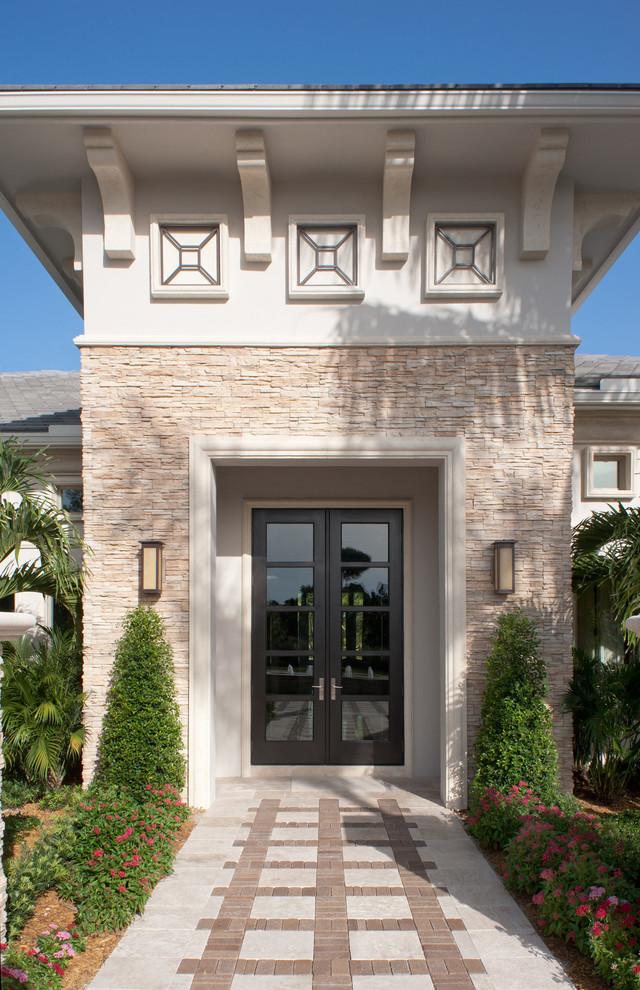 别墅门楼效果图,颜值爆棚的别墅大门 - 玉三网