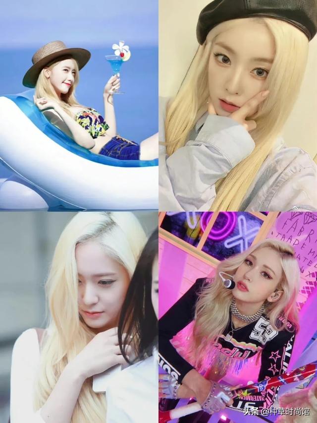 发色女头，微信头像，发色女头（2022最火的“发色模板”）