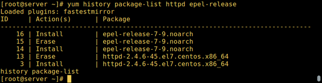 怎样删除历史搜索记录，怎么删除搜索的历史记录（History查找已安装或已删除的软件包信息）