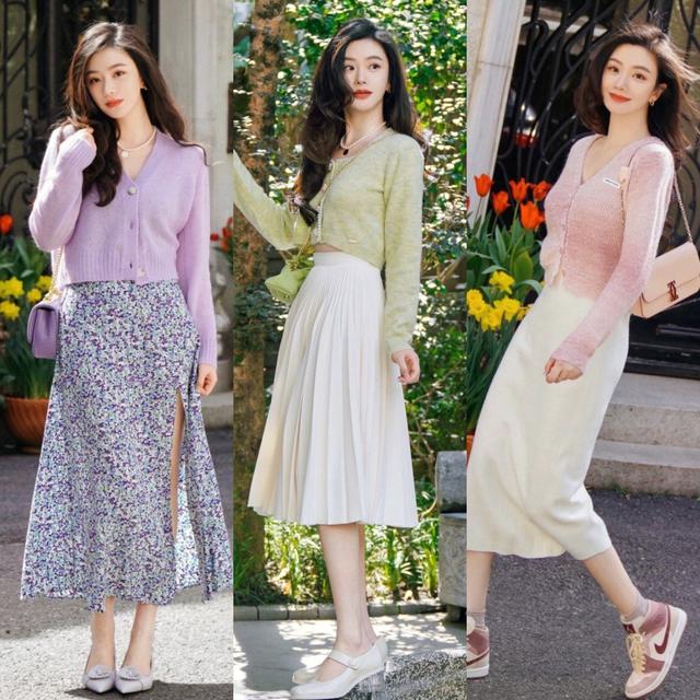 白色半身裙搭配什么上衣好看，白色半身裙搭配什么上衣好看夏（穿半身裙搭配这4件短上衣）