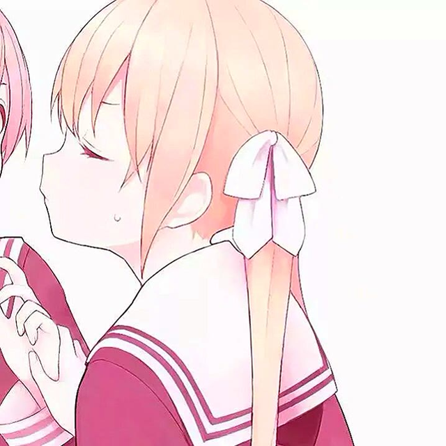 超可爱动漫情头/女，微信头像，超可爱动漫情头/女（百合倾向的动漫闺头，女女情头）