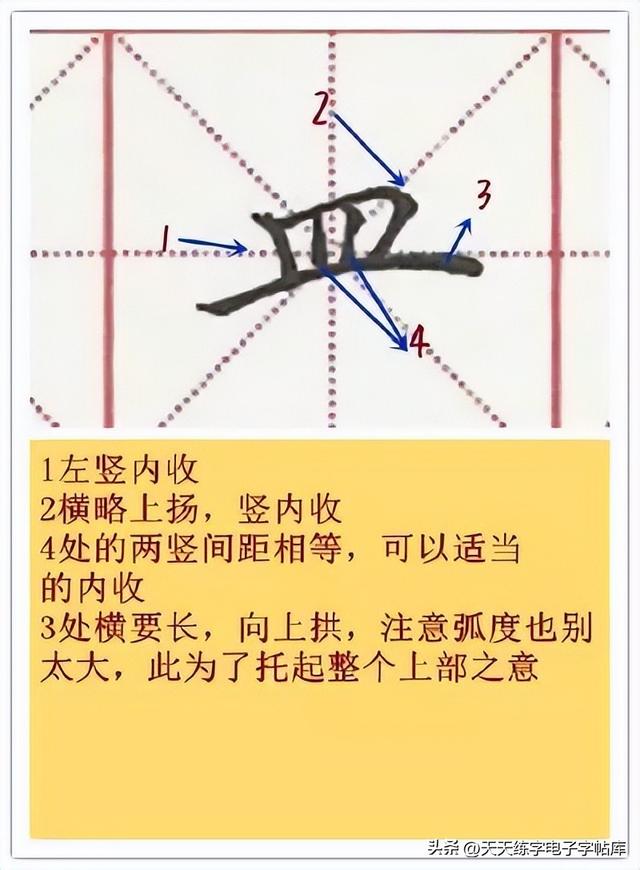 再字笔画顺序，久字笔画顺序（如何写好硬笔偏旁部首）