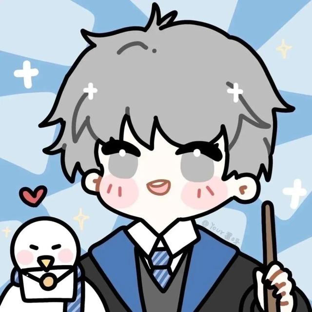 哈利波特q版图片，Q版哈利波特团头/多人微信（，头像，The）