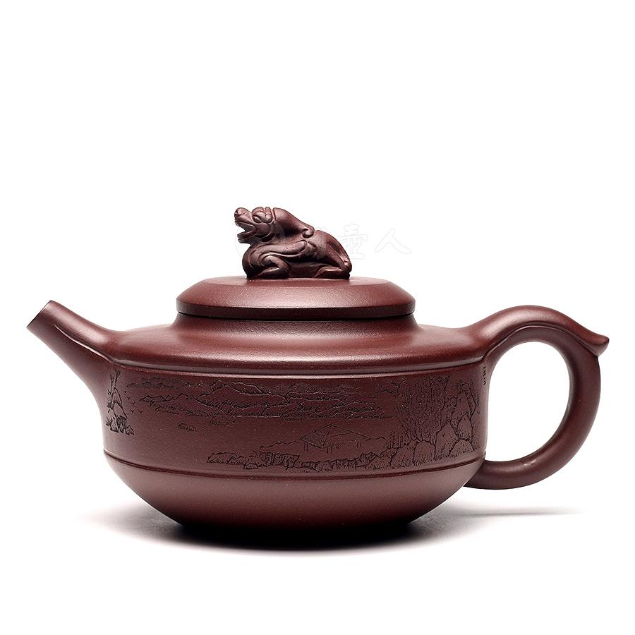 顾景舟如意仿古紫砂壶 顾景舟祥云如意紫砂壶 - 珍缘易学