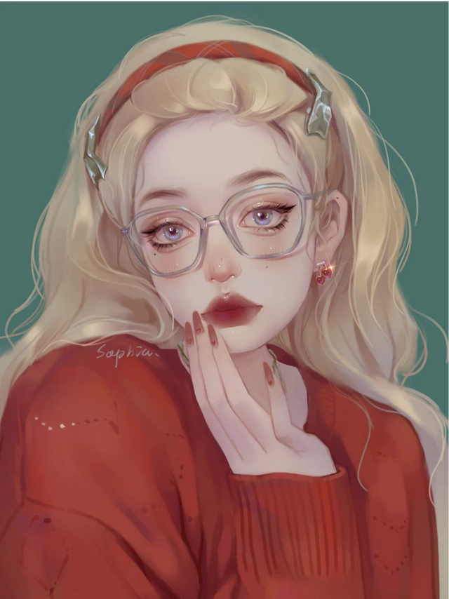 女生手绘头像。微信，女生手绘头像。（超有灵气的手绘女生头像）