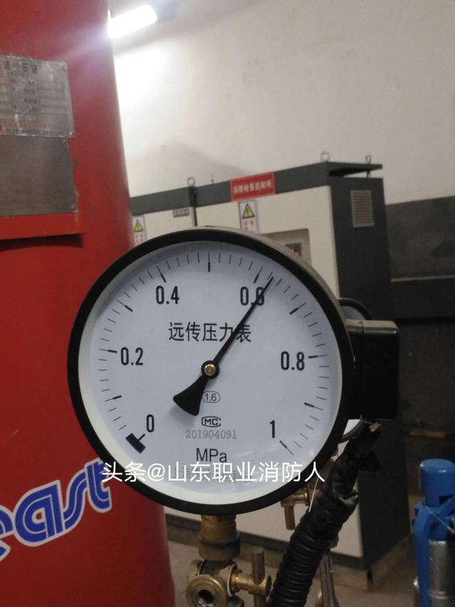 消防水阀的压力表怎样看，消防压力表