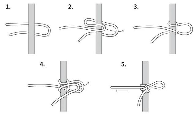 教你一种实用的打结方法，野外生存：如何打实用的绳结