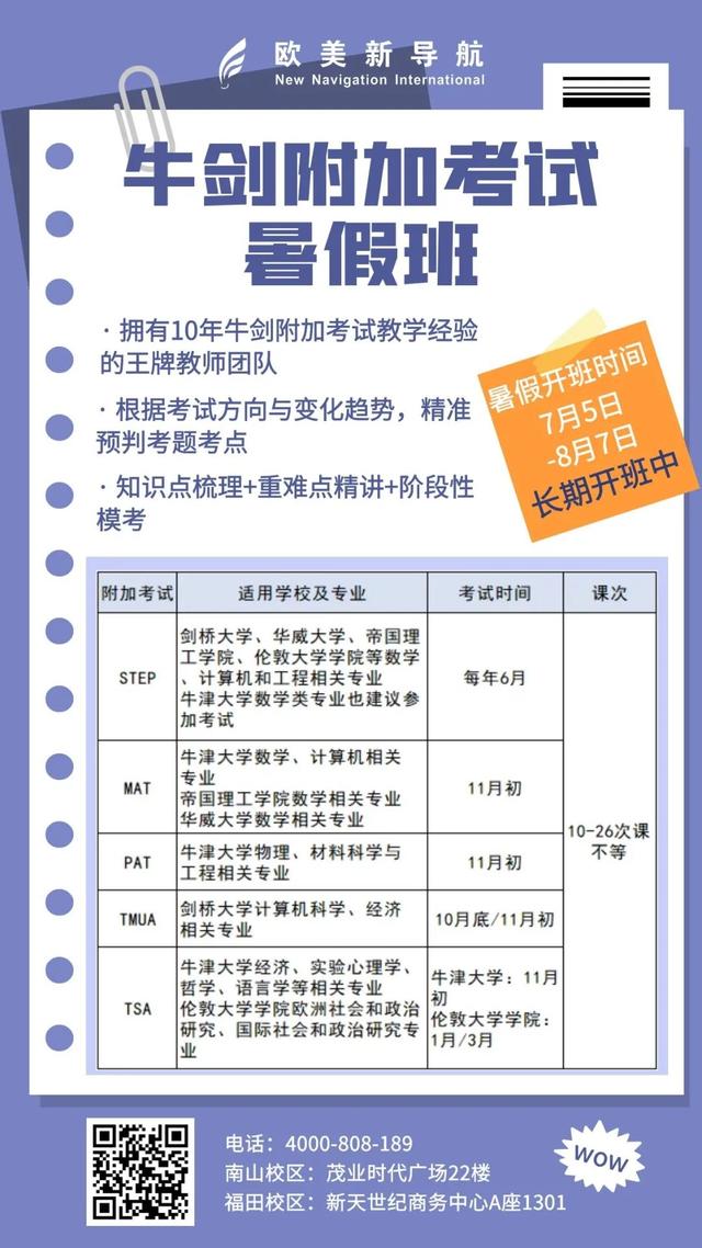 MAT会提前出成绩吗，mat初级多久出成绩（STEP、MAT、PAT等牛剑附加考试详解）