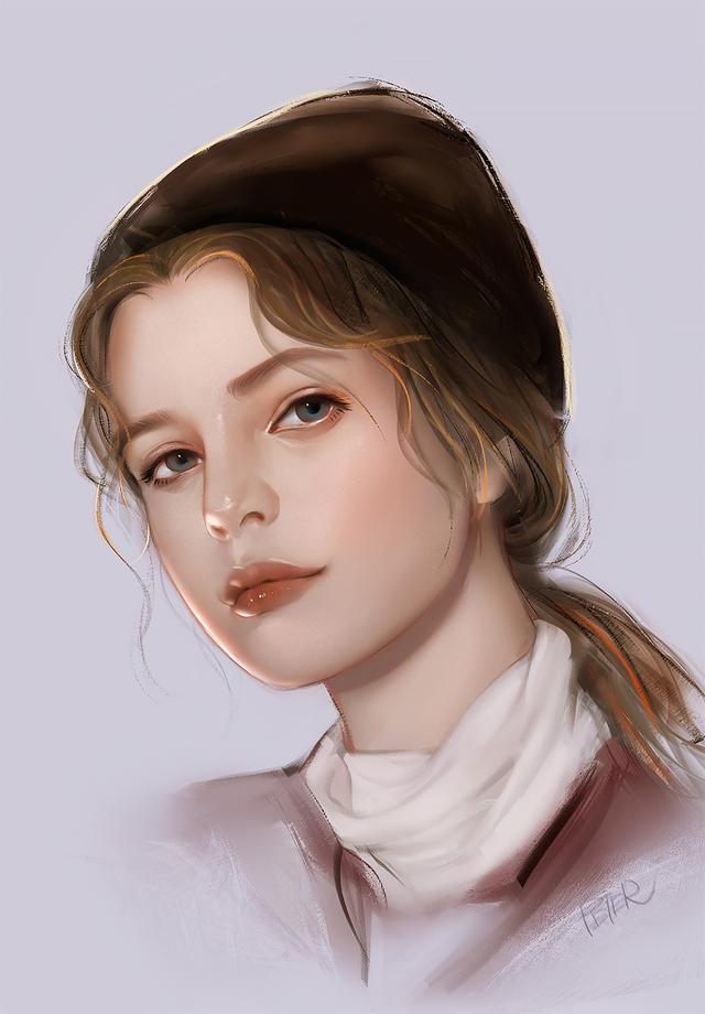 简约高级感头像，简约高清高级感系列微信（凸显简约高级感的手绘头像）