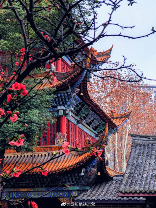 坐地铁打卡昭觉寺