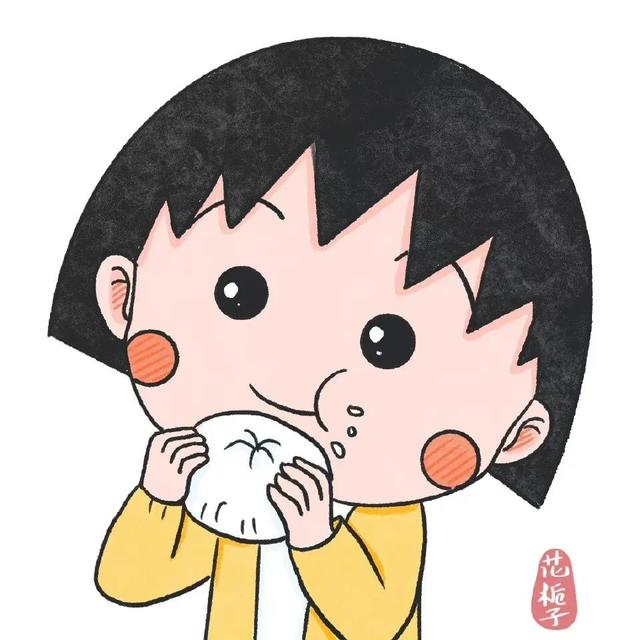 樱桃小丸子动态头像，樱桃小丸子微信头像   呆萌丸子的天真（天真烂漫一颗小樱桃）