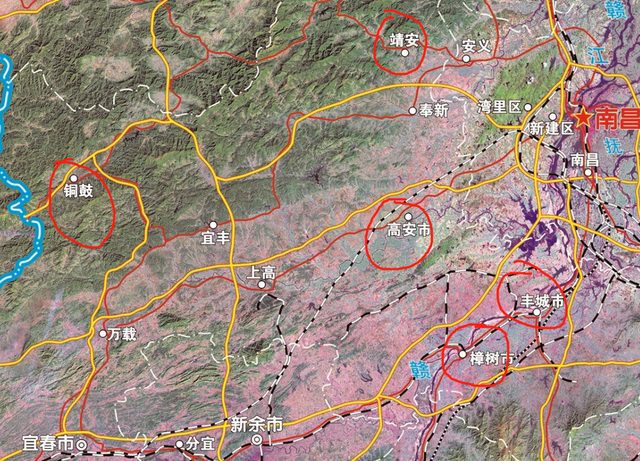 江西省高安市属于哪个市，高安市属于哪个市（江西宜春丰城、樟树、高安、靖安、铜鼓5县现状分析）