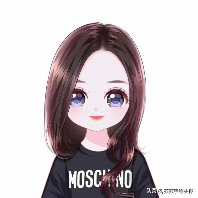 换个头像吧，超萌超可爱的女生卡通头像，八月你好
