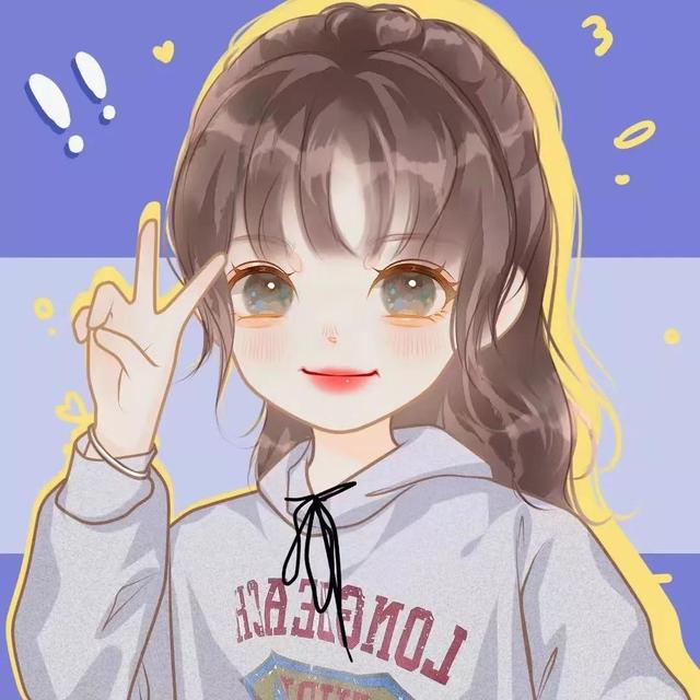 动漫女生头像可爱清新，水水：可爱清新的动漫女生头像■微信（夏日清爽女生漫画头像）