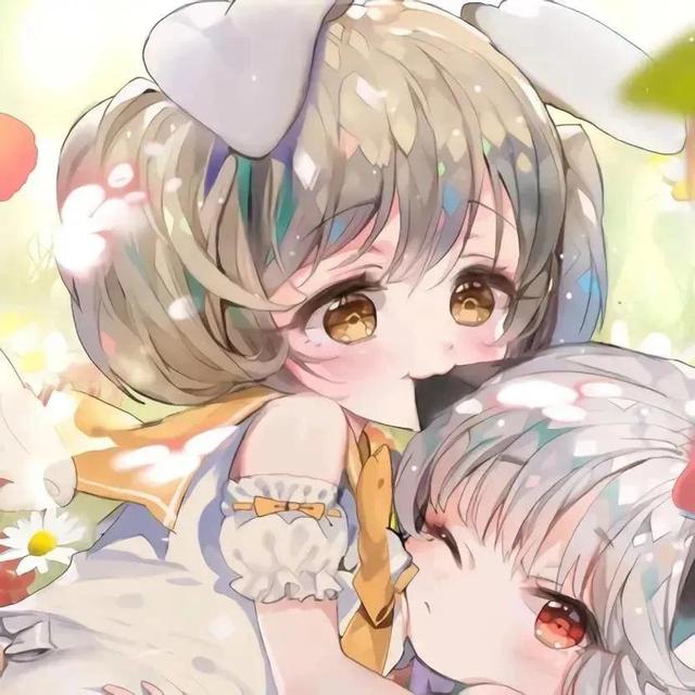 闺蜜头像 双人 动漫，两人好看的动漫闺蜜头像微信（动漫闺蜜头像）