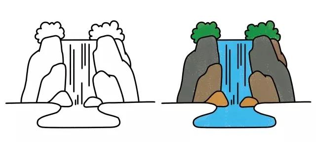 一步一步画白云，白云怎么画（60款唯美的风景简笔画教程）