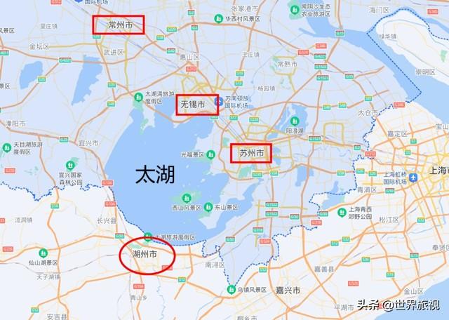 太湖在哪个省份面积是多少平方千米，太湖所在的省份在哪里面积是多少平方千米（2个市占湖面积98.5%）