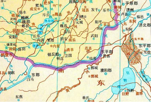 濮阳原来叫什么州，通过地图了解濮阳市的历史变迁
