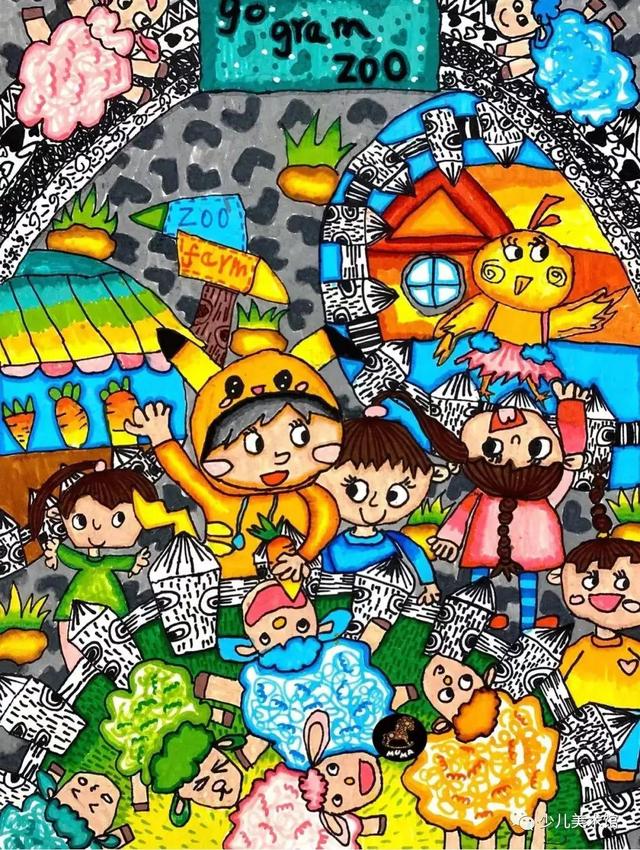 好看图.，好看图片头像女生（创作必备素材——61张主题儿童画）