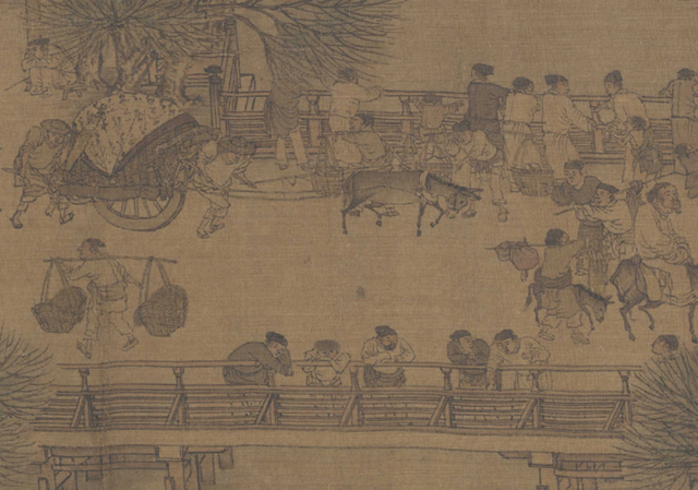 清明上河图鉴赏，清明上河图作者是谁是哪个朝代的（《清明上河图》100个高清细节欣赏）