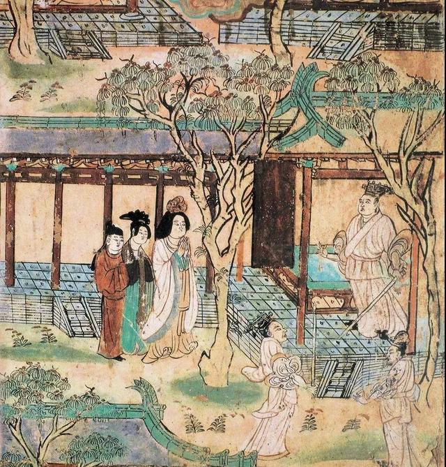 敦煌壁画图片大全，敦煌飞天壁画高清图（敦煌壁画对于中国画坛的影响）