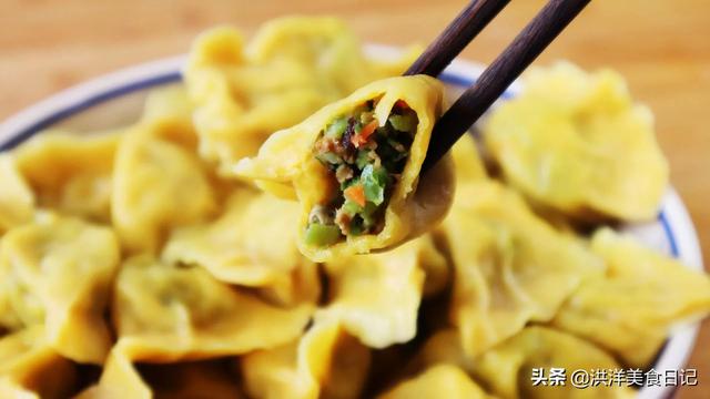 扁豆角的做法，油炸扁豆角的做法（用豆角做馅包饺子还是头一次）