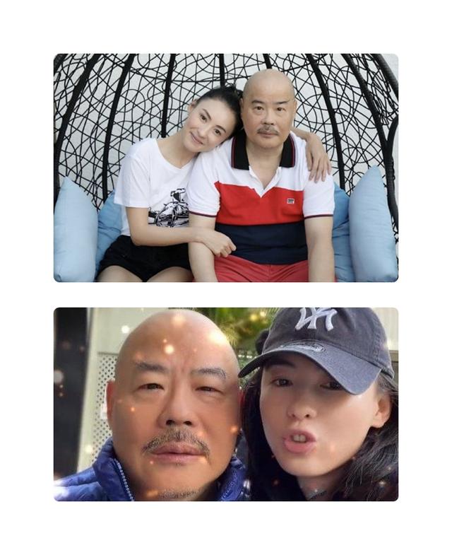 张柏芝父亲，张柏芝的老爸（张柏芝陪父亲吃早餐）