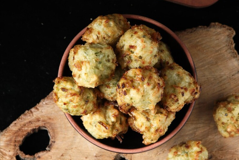 【炸萝卜丸子】