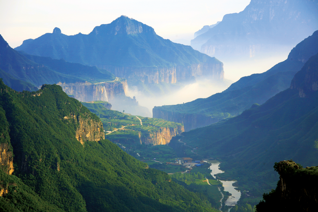 太行大峡谷必去景点，山西太行山大峡谷：被称为