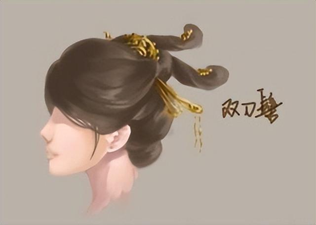 古代发型随意又好看，小说词汇积累第4天——古装女子发型