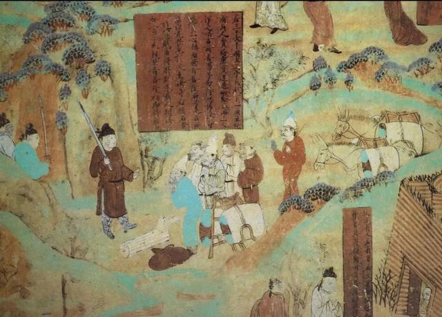 敦煌壁画图片大全，敦煌飞天壁画高清图（敦煌壁画对于中国画坛的影响）