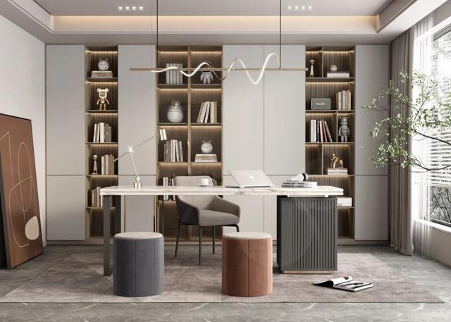 创意十足的收纳小书架，书架落地简约创意书房小书柜（40个精美书柜设计）