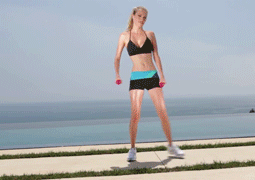 哑铃经典8个动作图解，哑铃经典8个动作（8个哑铃塑形动作）