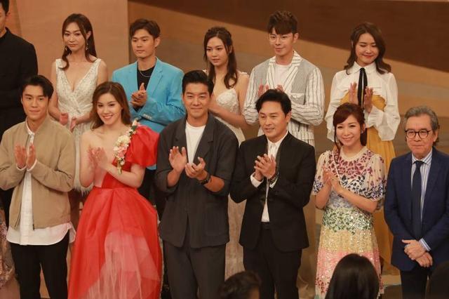 tvb55周年台庆曾志伟，马国明曾志伟陈豪等齐齐出席