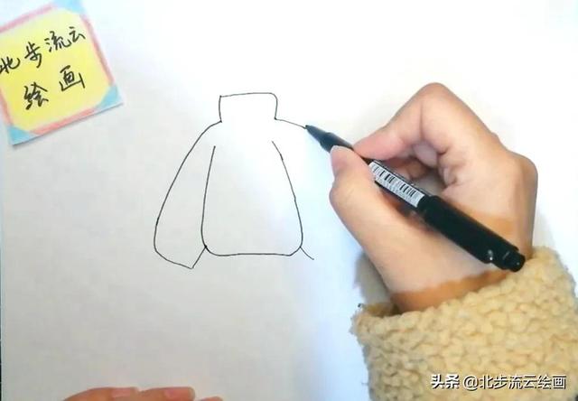 简笔画纸张的画法，简笔画 纸张（儿童简笔画教程：毛衣）