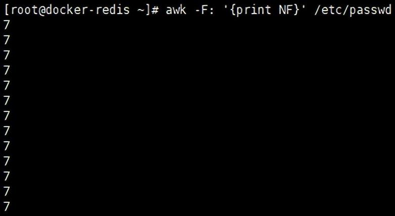 awk命令取出某一行某一列_awk截取某列中某个字段