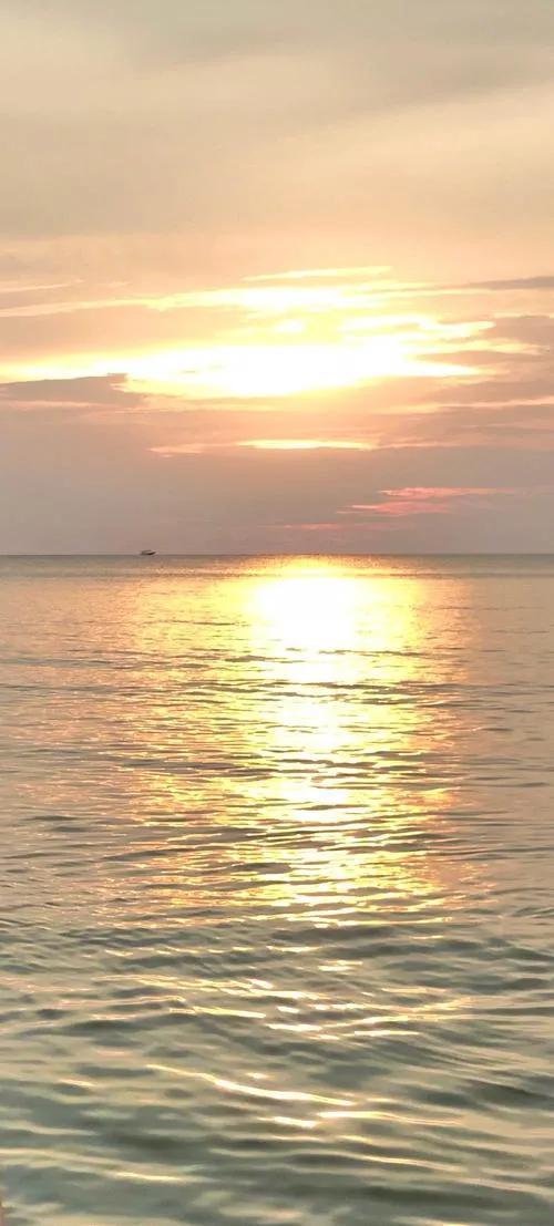 落日余晖图片，落日余晖（壁纸：黄昏夕阳）