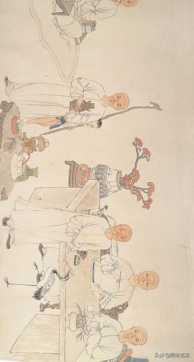 中国历史人物画像，中国历史人物画像大全（清代名家肖像画中的行乐图）