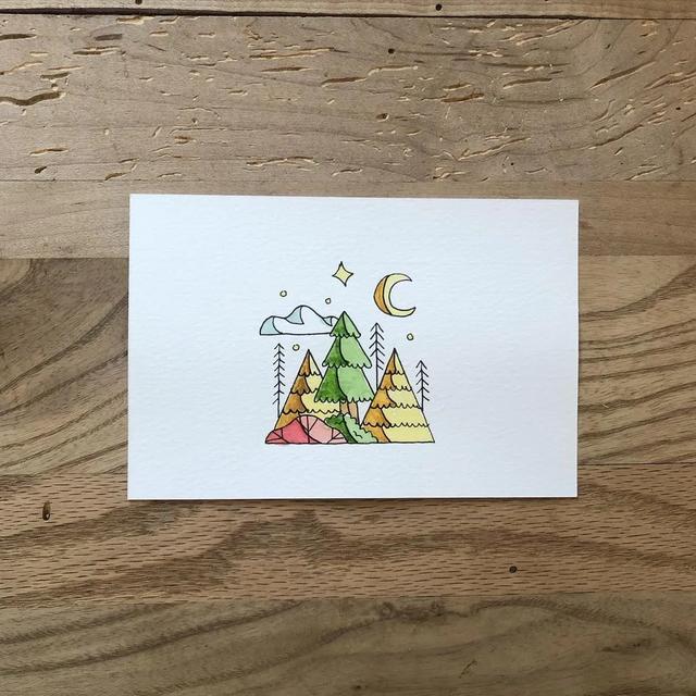 一步一步画白云，白云怎么画（60款唯美的风景简笔画教程）