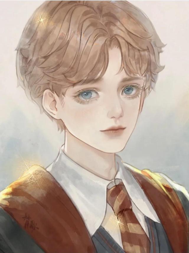 哈利波特q版图片，Q版哈利波特团头/多人微信（，头像，The）